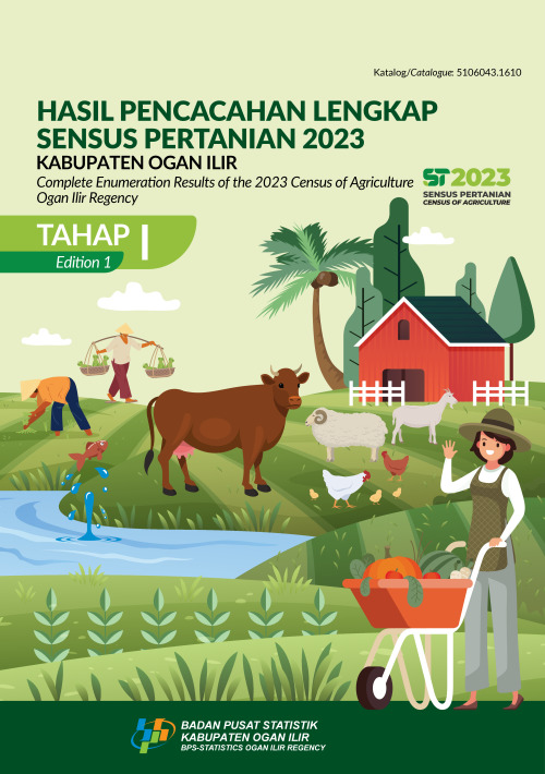 Hasil Pencacahan Lengkap Sensus Pertanian 2023 - Tahap I Kabupaten Ogan Ilir